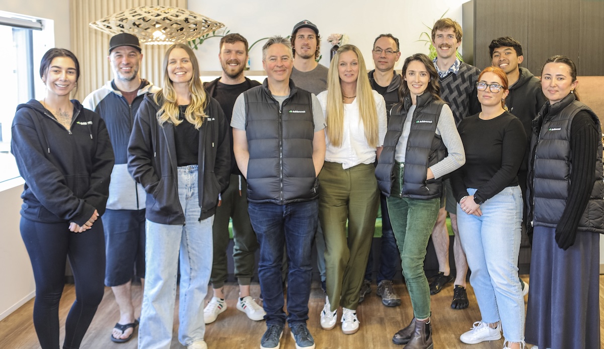 The Builderscrack team in New Zealand